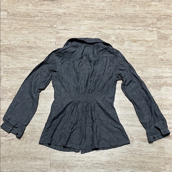 100% cotton Twik Gray Button Down Shirt - Picture 2 of 6